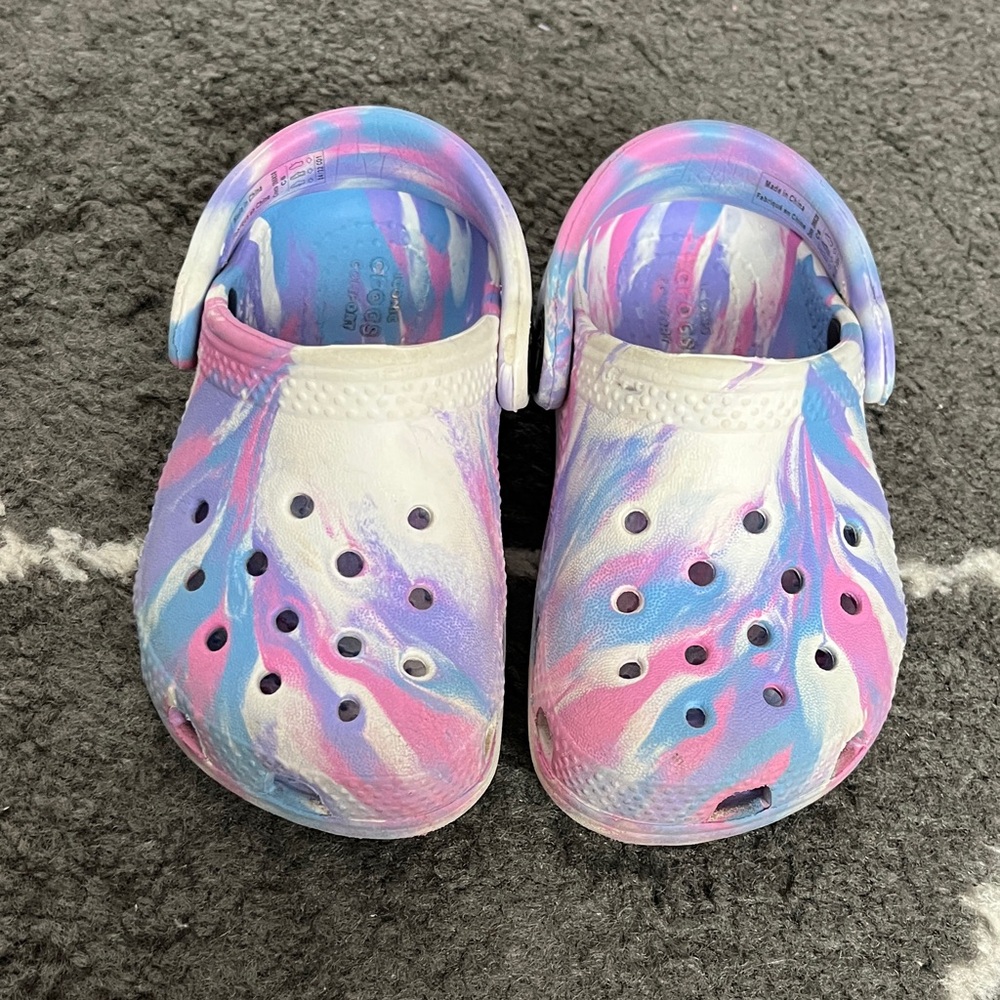 Crocs Kids Marble Clogs